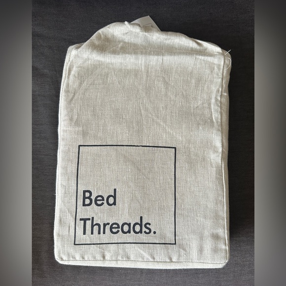 Bed Threads Terracotta 100% French Flax Linen Duvet Cover FULL/QUEEN - Picture 7 of 12